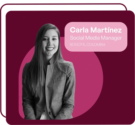 Carla Martínez, Social Media Manager